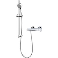 Aqualisa Round Bar Mixer Shower in Chrome Brass