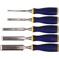 Irwin Marples Soft Grip Chisel Set (5 Piece) in Blue