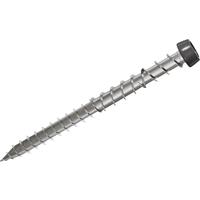 Deck-Tite Composite Plus Decking Screws Dark 4.8 x 63mm (200 Pack) in Grey Steel