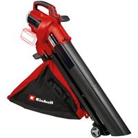 Einhell PXC 36V Professional Brushless Cordless Leaf Blower & Vacuum Body Only in Red