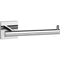 Croydex Chester Flexi-Fix Toilet Roll Holder Polished Chrome in Silver Zinc Alloy