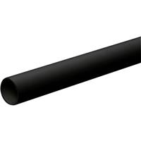 Aquaflow Solvent Weld PVC Overflow Pipe 3m 22mm (22mm) in Black