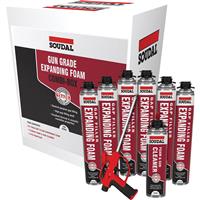 Soudal Gap Filling Expanding Foam Combi Trade Pack 750ml (6 Pack)