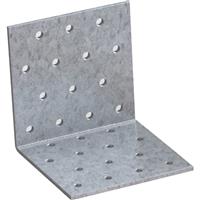 BPC Fixings Angle Plate 80 x 80 x 80mm (10 Pk) Steel