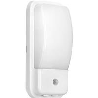 Aurora UtiliteX Security PIR Bulkhead IP65 10W 880lm in White Polycarbonate