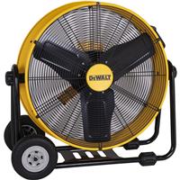 DeWalt Industrial Floor Fan 24" 190W in Yellow