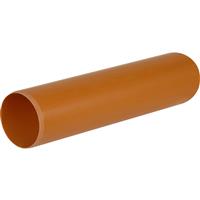Aquaflow Underground Pipe 160mm 3m in Terracotta