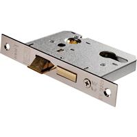 Eurospec Euro Profile Sashlock 3" Polished Nickel in Silver