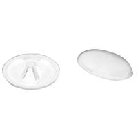 Unbranded Push-on Screw Cap 6-8g (100 Pack) in White