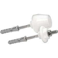 Unbranded Sanitary Fixing Kit (2 Pack) in Silver Plastic