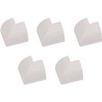 D Line Trade D-Line 1/4 Round Trunking Bends External Bends For 90deg Corners (5 Pack)