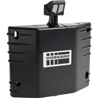 Dorgard Fire Door Retainer in Black ABS