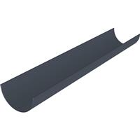 Aquaflow 112mm Half Round Gutter 3m in Anthracite Grey PVCU