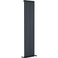Ximax Bristol Designer Radiator 1800 x 410mm 3021Btu Single in Anthracite Steel