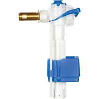 Fluidmaster 1/2" Brass Shank Valve Side Entry in White/Blue