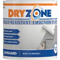 Safeguard Dryzone Anti-Mould Emulsion Paint 1L in White