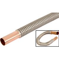 Unbranded Flexible Hose 22 x 22 x 450mm in Stainless Steel