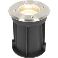 Zink Pan Drive Over Ground Light IP67 1 x 35W Max in Silver Stainless Steel