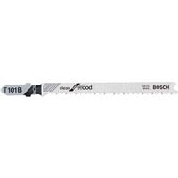 Bosch Bayonet Jigsaw Blade T101B Wood (100 Pack) Carbon Steel