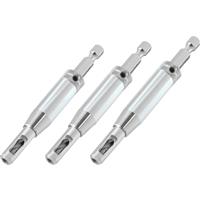 Trend Craftpro Quick Release Drill Bit Guide Set (3 Piece) Steel