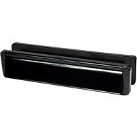 Fab and Fix Fab & Fix Hardex Nu Mail Edge Letterplate in Black