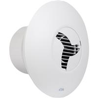 Airflow Extractor Fan iCON60 150mm in White ABS