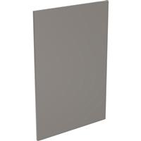 Kitchen Kit Flatpack J-Pull Kitchen Cabinet Base End Ultra Matt 900mm in Dust Grey Mdf