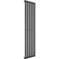 Azur Emilia Designer Panel Radiator 1800 x 448mm 2966Btu Anthracite in Anthracite Structure Steel