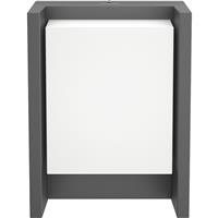 Philips Arbour IP44 Wall Lantern 6W 600lm Warm White in Anthracite Aluminium