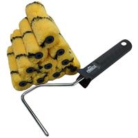 Pinnacle Mini Medium Pile Roller Set 4" in Yellow