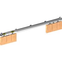 Rothley Herkules 120 Sliding Door System Symetric Set in Silver Aluminium