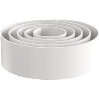 Kitchen Kit Flatpack J-Pull Edge Tape Ultra Matt 50m in White