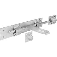 Cross Pattern Bolt Galvanised in Silver Steel