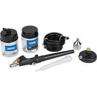 Draper Air Brush Kit (6 Piece) in Black