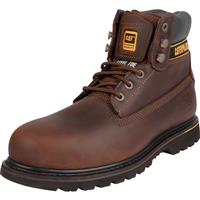 CAT Men's erpillar Holton Safety Boots in Brown