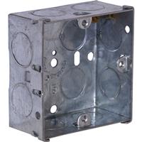 Made4Trade Metal Back Box 1 Gang 35mm Trade Pack (10 Pack)