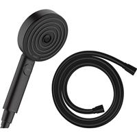 Hansgrohe Pulsify Select S 105 3 Jet EcoSmart Shower Kit 160cm Matt in Black ABS