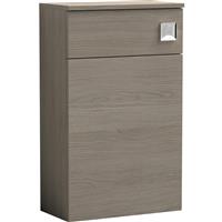 Nuie Arno Compact Floor Standing WC Unit Only 500mm Solace in Oak MFC