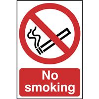 Centurion Prohibition Sign No Smoking 148x210
