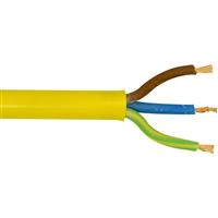 Pitacs Arctic PVC Cable (3183A) 1.5mm2 Drum (100m) in Yellow