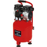 Einhell 24L 1hp Silent Upright Air Compressor 230V in Red