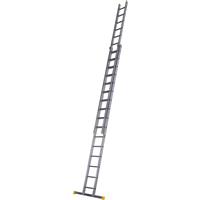 Werner Pro Square Rung Double Extension Ladder 4.7M Aluminium
