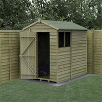 Forest 4LIFE Apex Shed 7 x 5 - Single Door