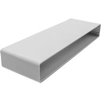 Airvent 225 Flat Connector in White Plastic
