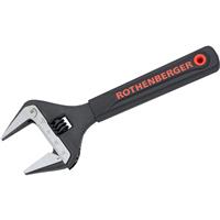 Rothenberger Adjustable Wide Jaw Wrench 6" in Black Rubber