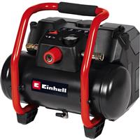 Einhell PXC 36V Cordless Air Compressor 6L 36V in Black Rubber