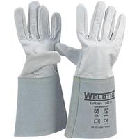 SIP TIG Welding Gauntlets in Grey Leather