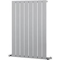 Ximax Oxford Single Designer Radiator 900 x 595mm 2017Btu in Silver Steel