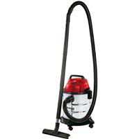 Einhell Classic 20L Wet & Dry Vacuum Cleaner 230V in Chrome Plastic