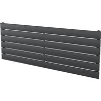 Ximax Oxford Duo Horizontal Designer Radiator 445 x 1200mm 3120Btu in Anthracite Steel